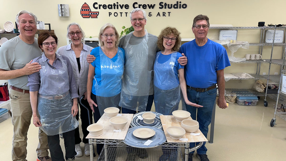 Team Deborah-Pottery wheel experience  Aug 5th, 1:00 pm