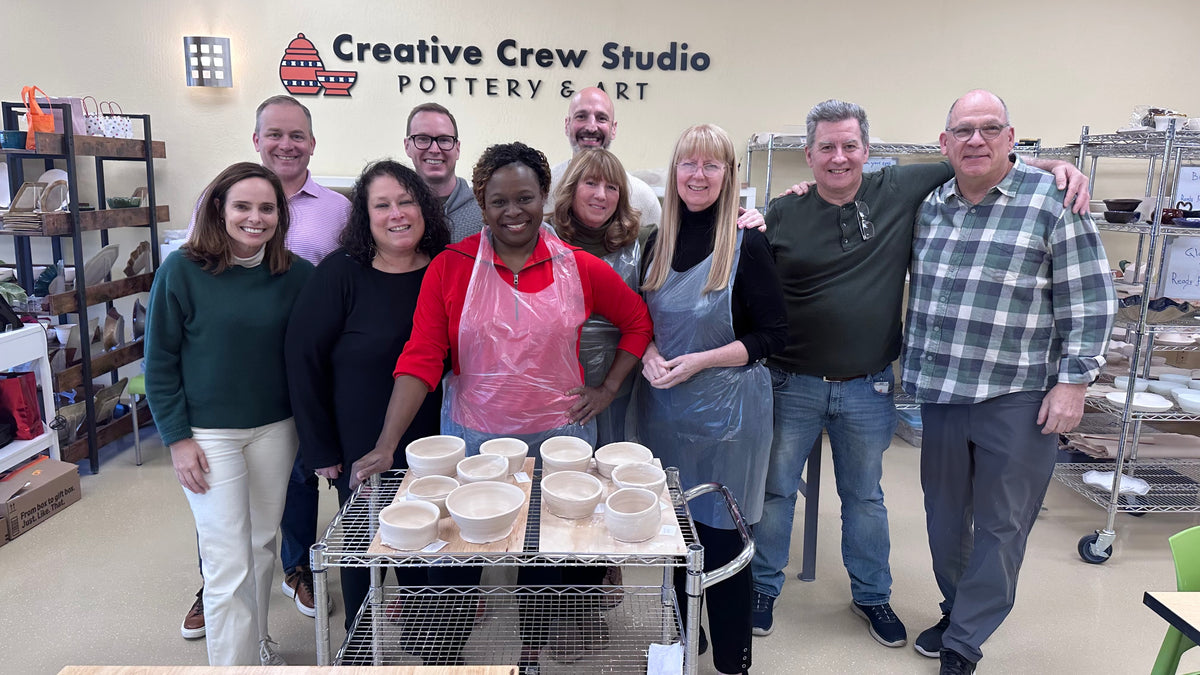 Team Shelia, Pottery wheel  experience , Jan 13th at 2:30pm