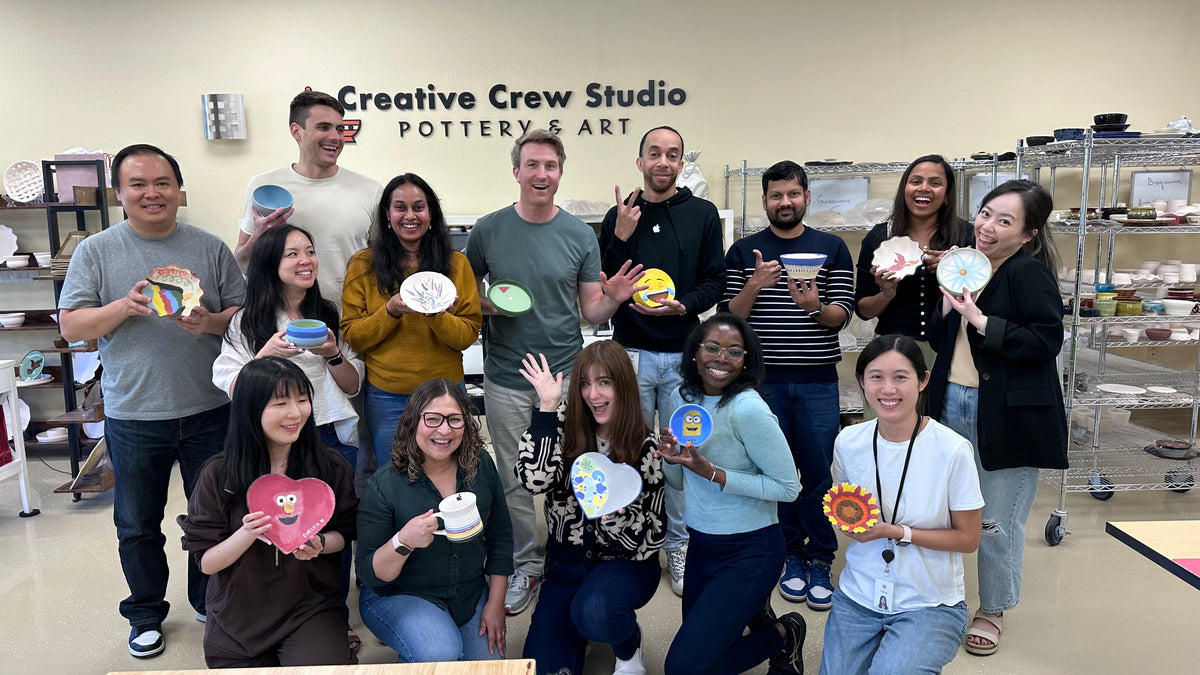 Team Sean,  Pottery Painting, May 23rd, 2pm-4pm